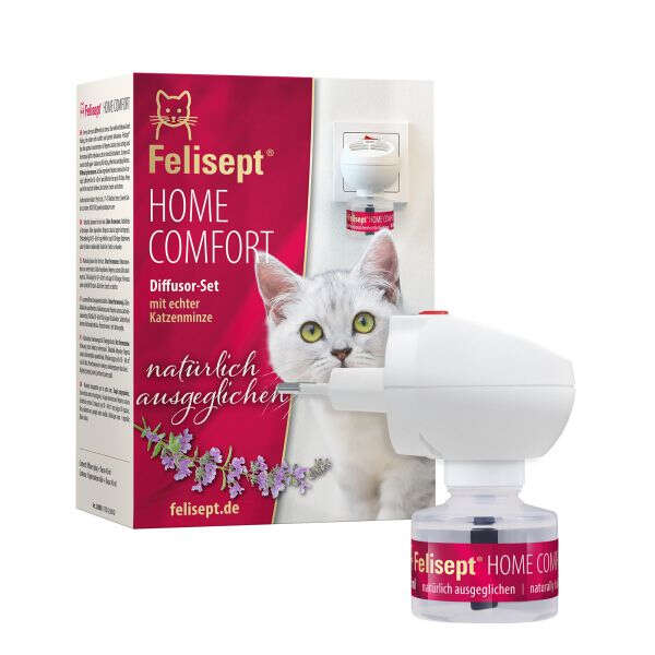 Felisept Beruhigungsset für Katzen Home Comfort Diffusor+Flakon Felisept Beruhigungsset für Katzen Home Comfort Diffusor+Flakon